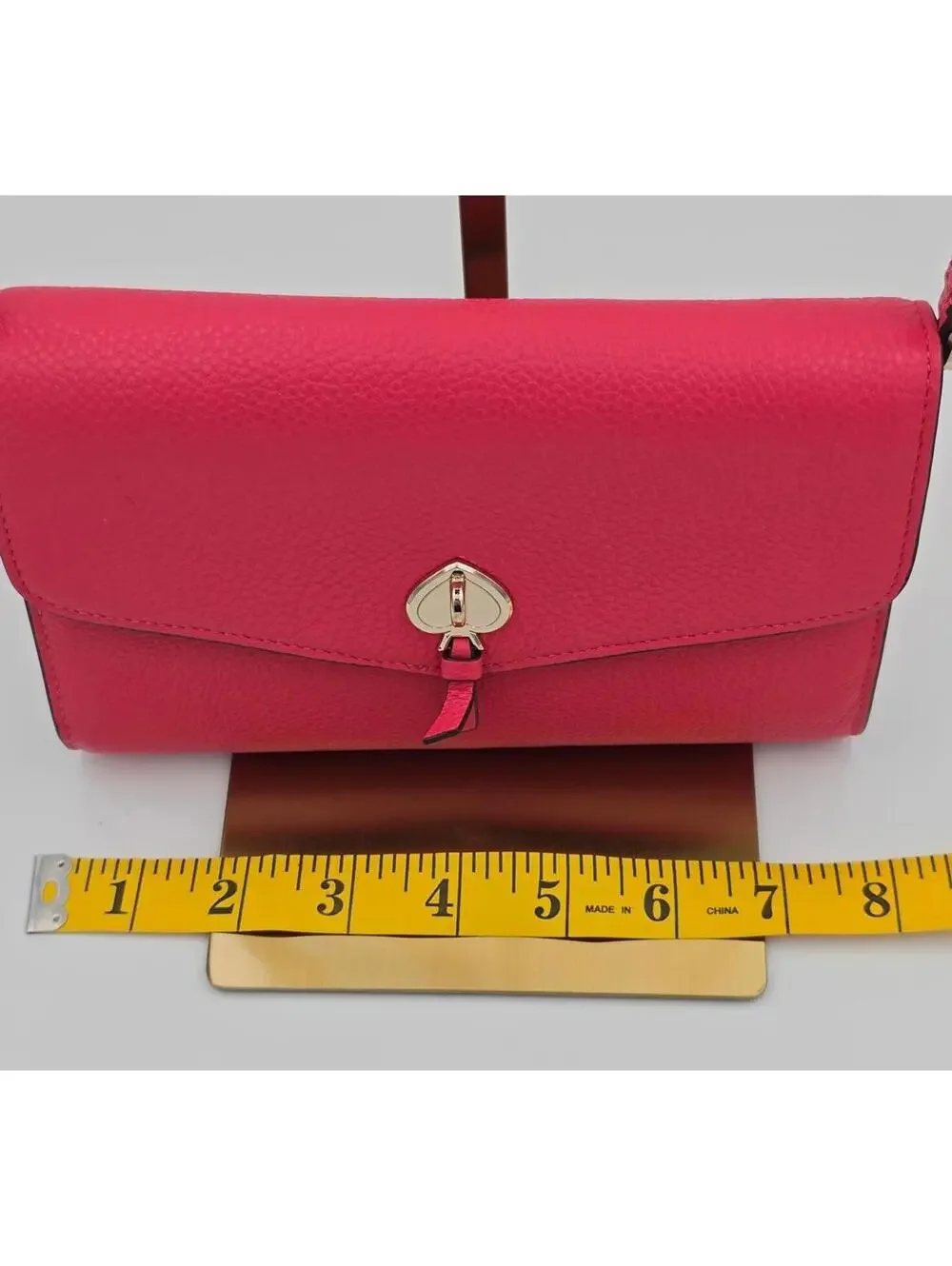 Kate Spade Pink Marti Leather Crossbody Purse
